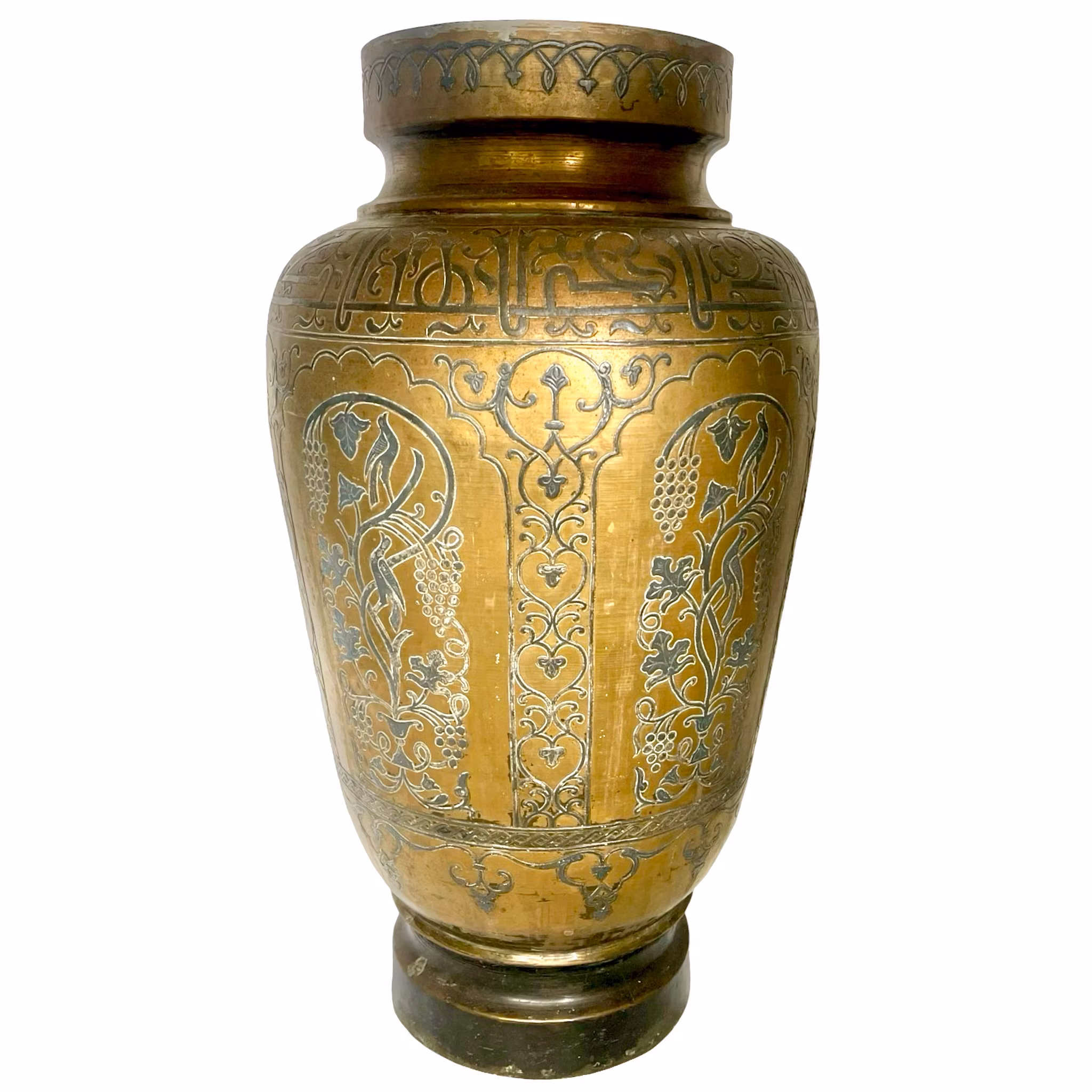 Wazon - Damaszek Dzieło z miedzi i srebra, Damaszek, XVIII wiek