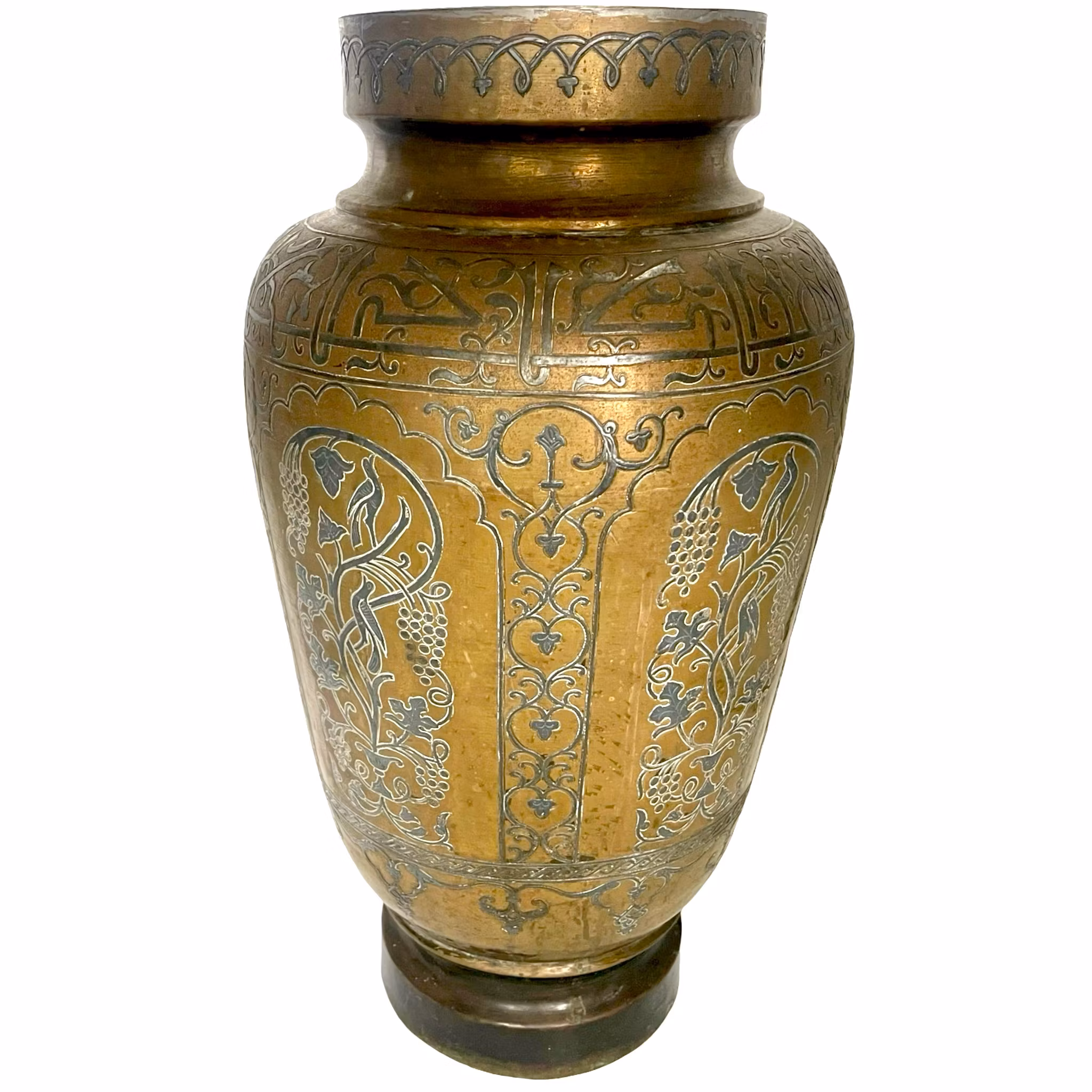 Wazon - Damaszek Dzieło z miedzi i srebra, Damaszek, XVIII wiek