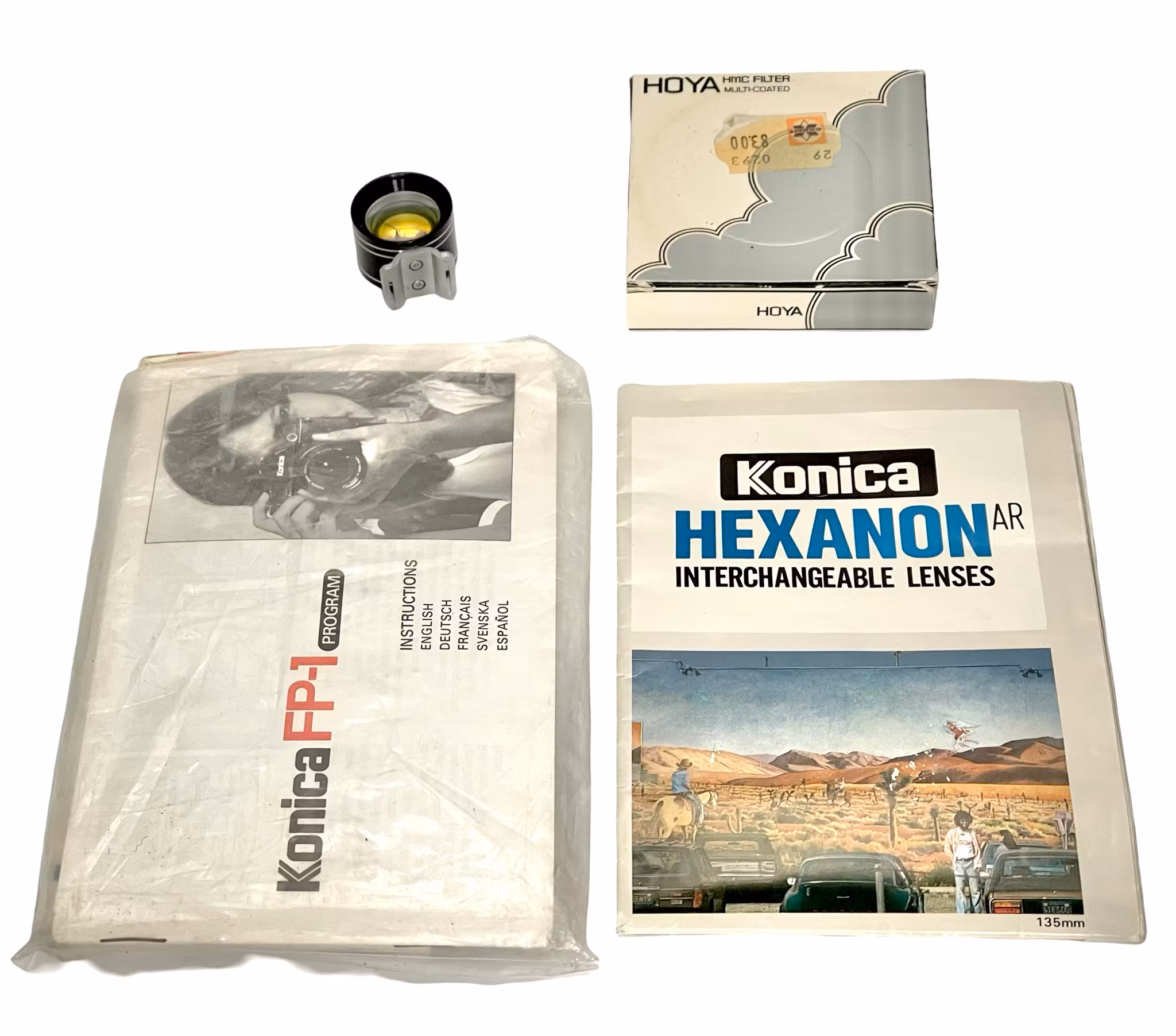 Yashica Electro 35 med många andra tillbehör