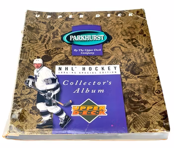 Parkhurst, NHL Hockeyalbum med ca 178 Samlarkort