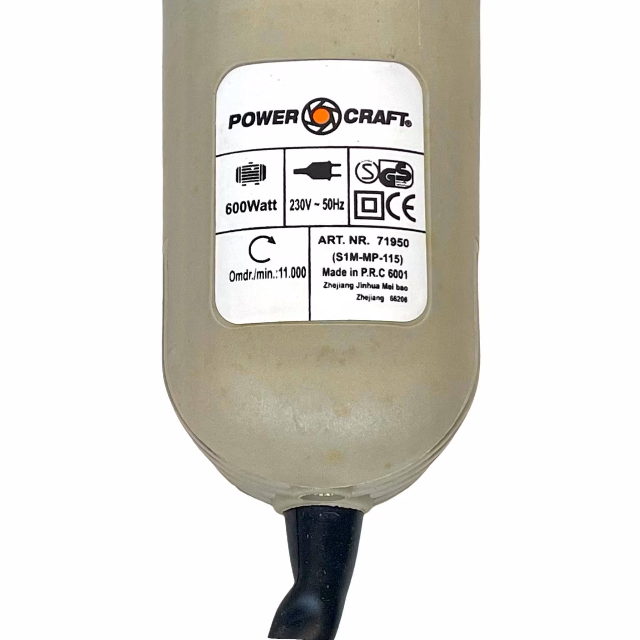 Amoladora angular Power Craft 600 Watt