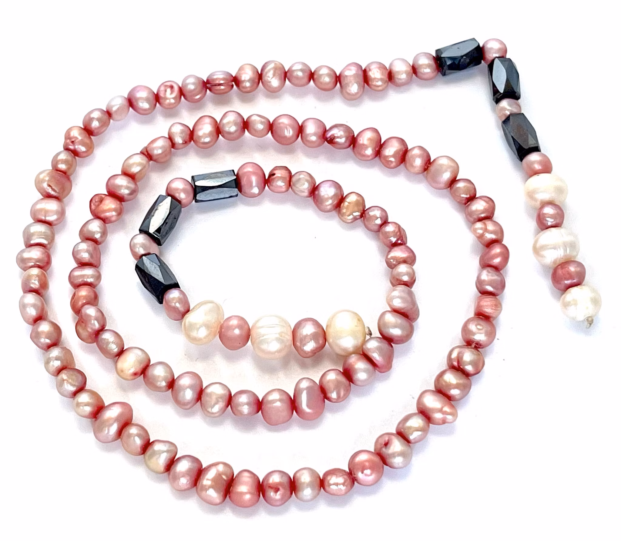 Naszyjnik z pereł słodkowodnych