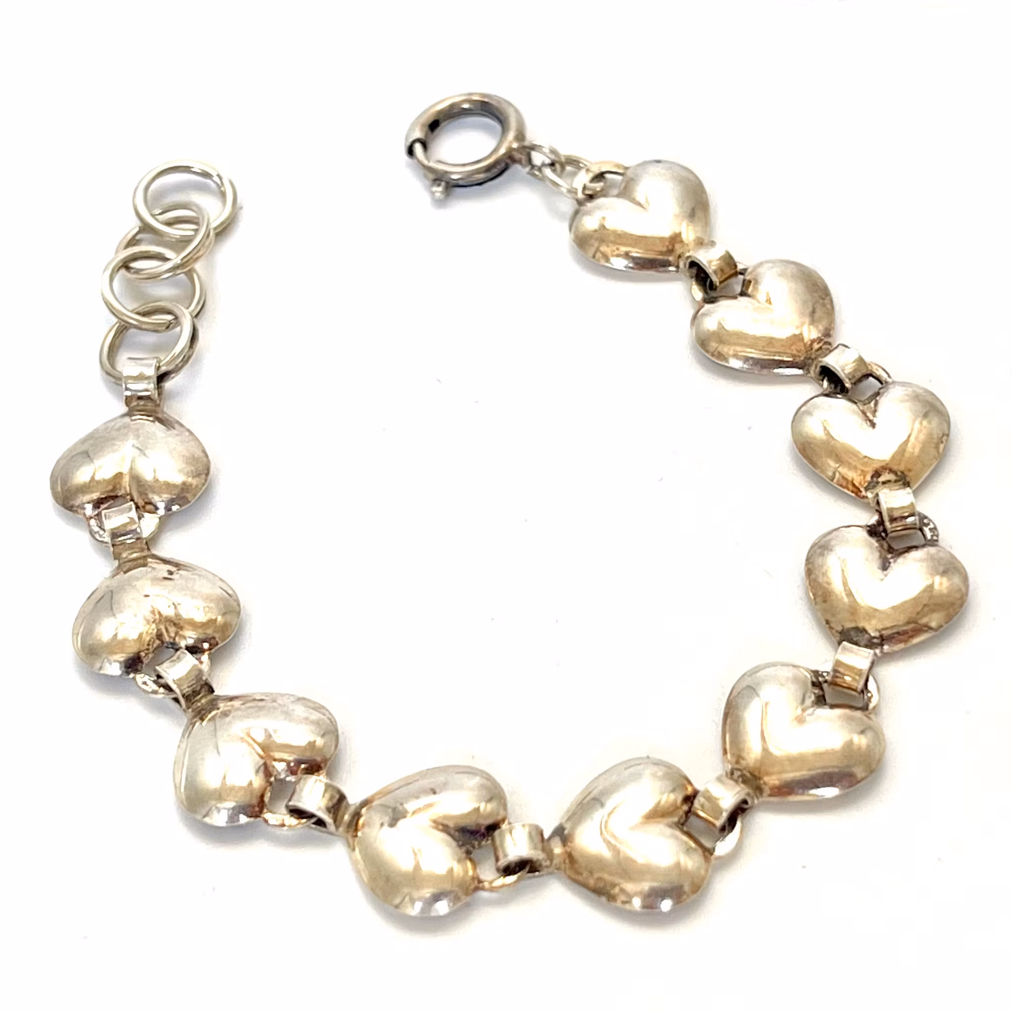 Collegamento al braccio del bracciale in argento sterling 925