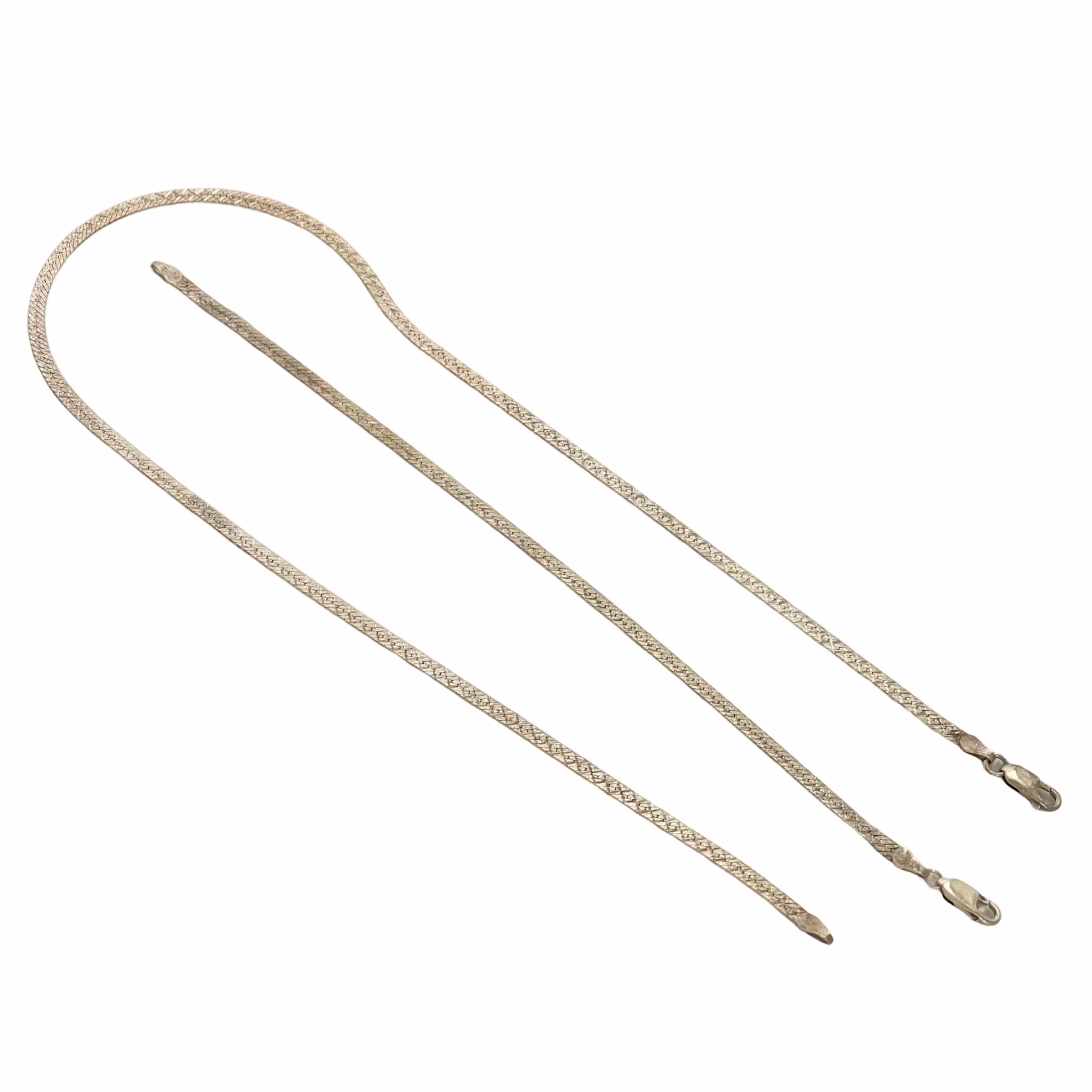 Sterling Zilver 925 Armband armschakel met ketting