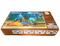 Märklin Mini-Club 8909 Godståg med vagnar, skala Z