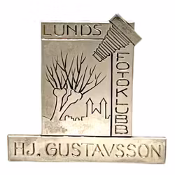 Wiwen Nilsson för Anders Nilsson brosch, sterling silver, AN 1951