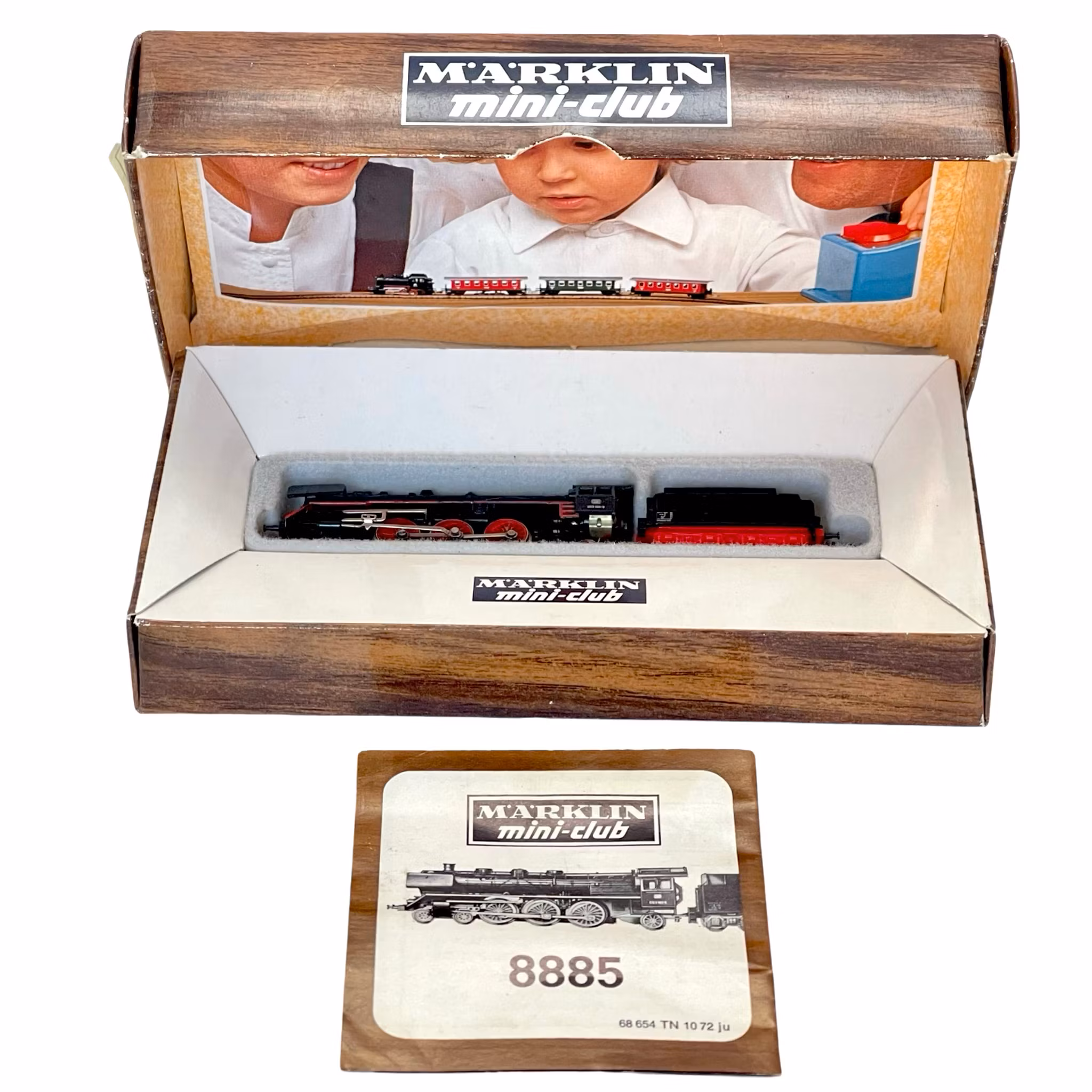 Märklin Z Mini-Club 8885 Locomotive Med Tender