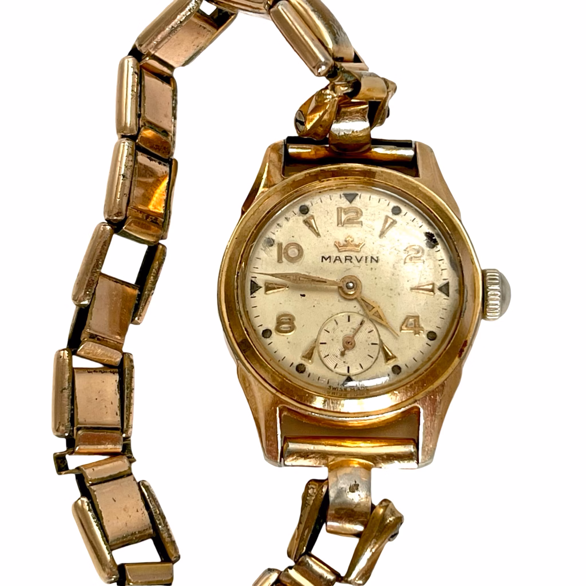 Vintage Marvin dam armbandsur