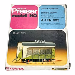 6 pezzi, modello Preiser HO 602, 603, 604, 605, 1148