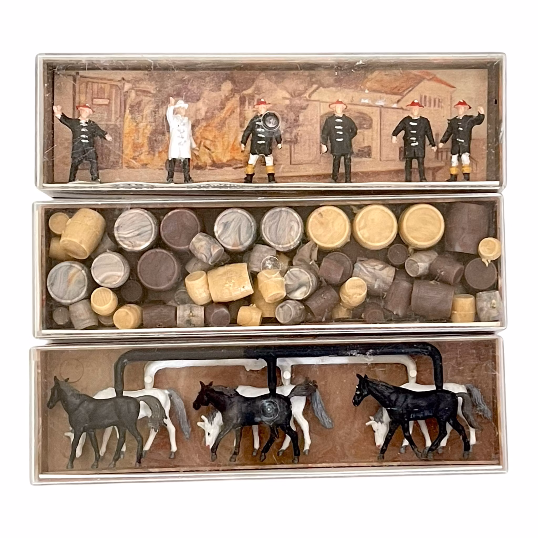 15 szt., miniaturowe figurki Merten HO