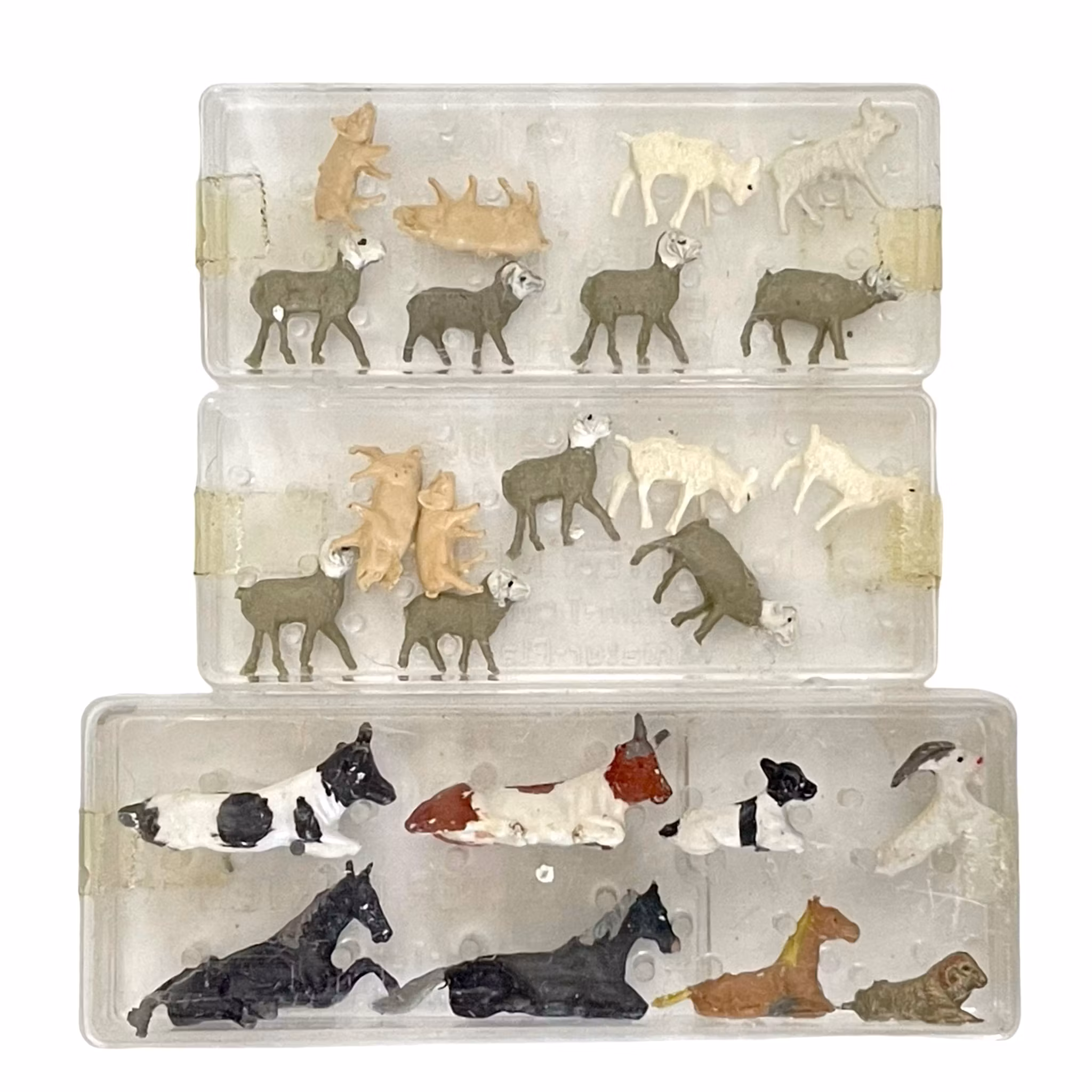 15 szt., miniaturowe figurki Merten HO