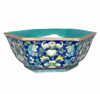 Kinesisk porslin skål, Tongzhi märke och period (1862-1874)