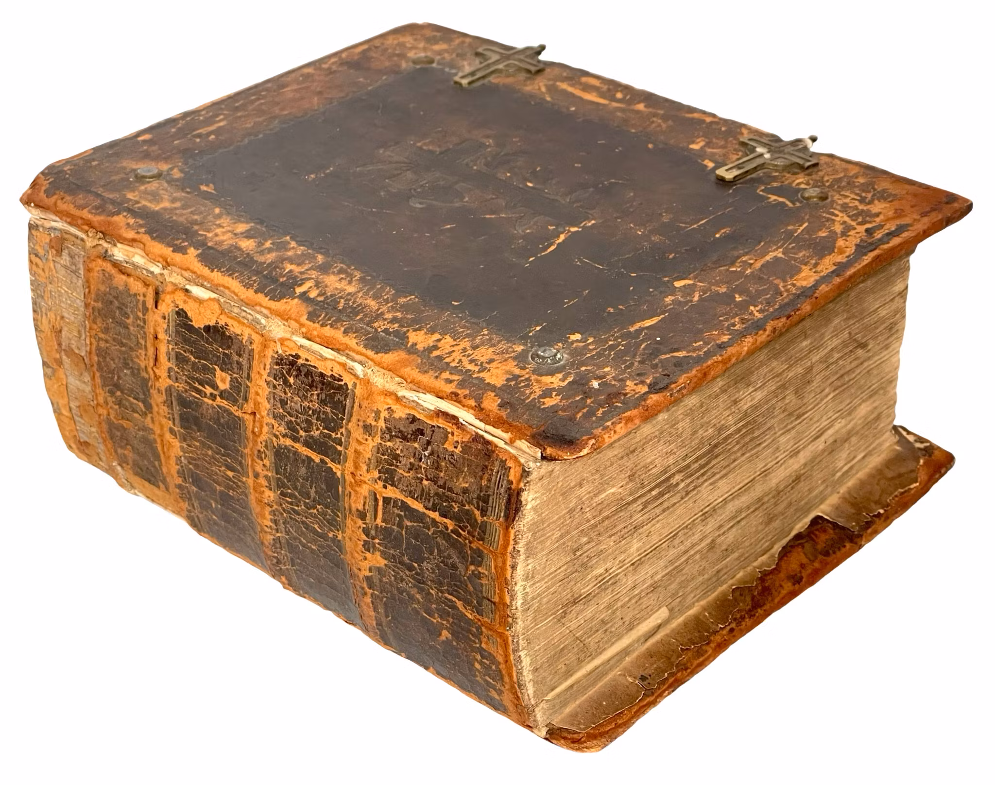 Biblia, Las Sagradas Escrituras, impresa en Malmö 1840