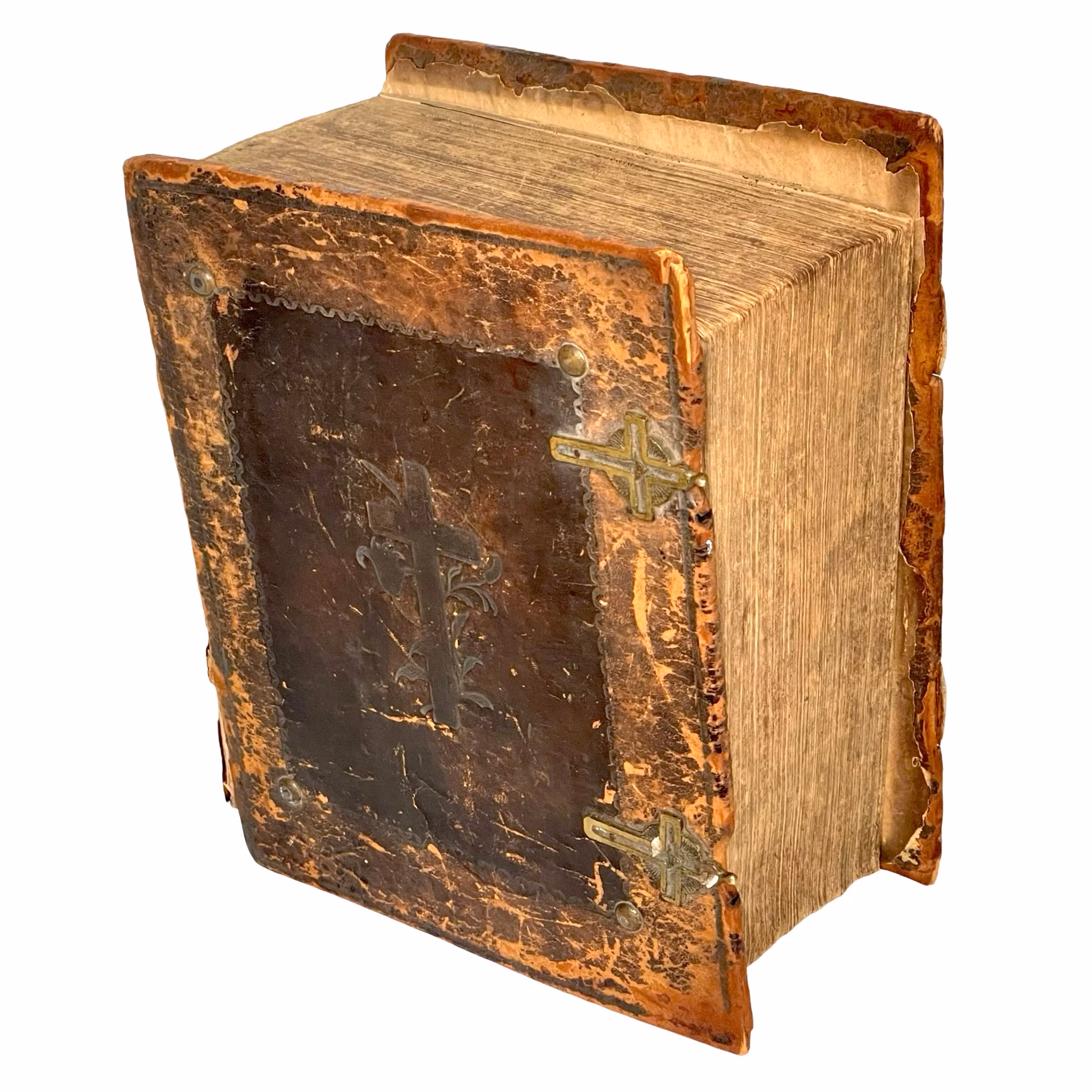 Biblia, Las Sagradas Escrituras, impresa en Malmö 1840