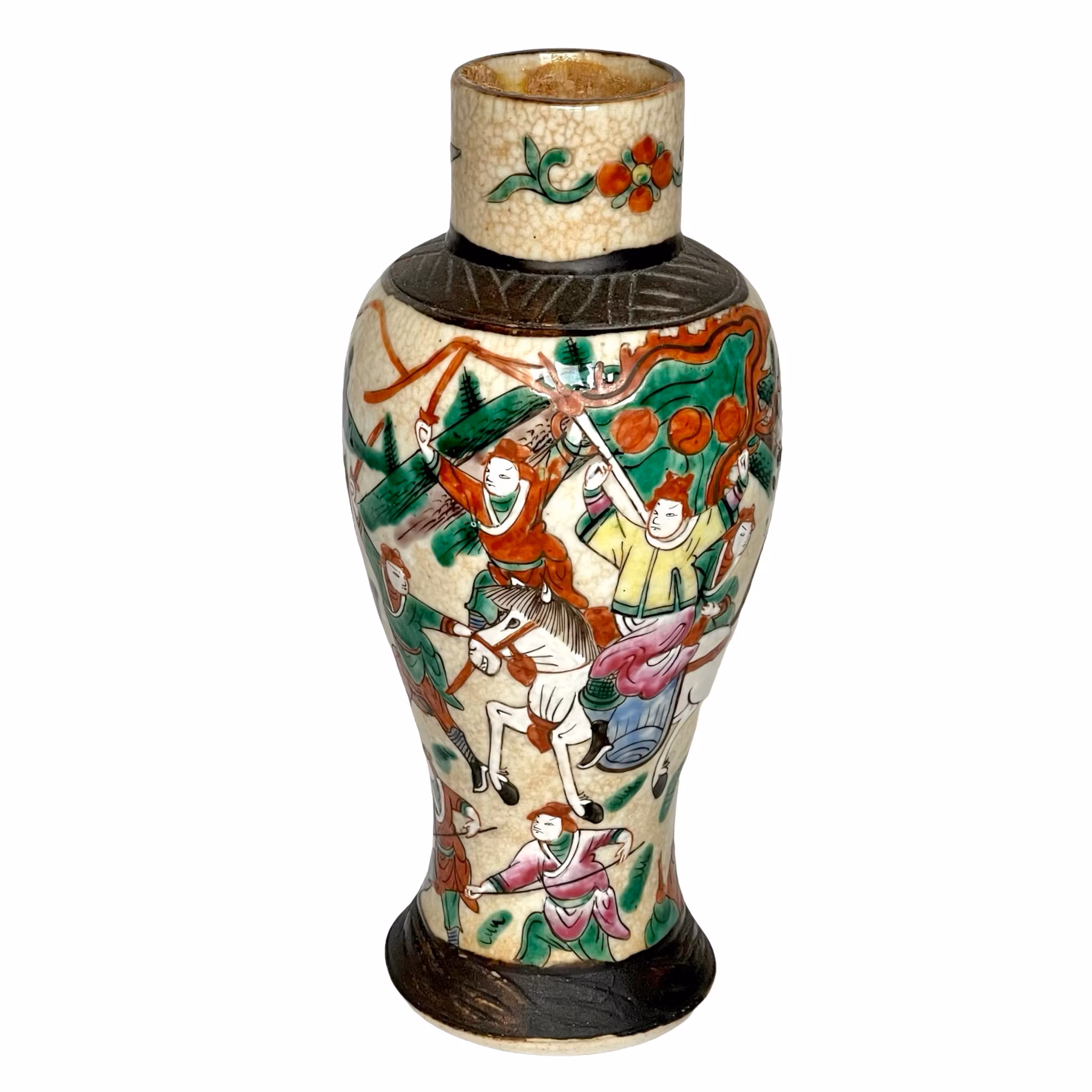 Antik kinesisk porselensvase, signert