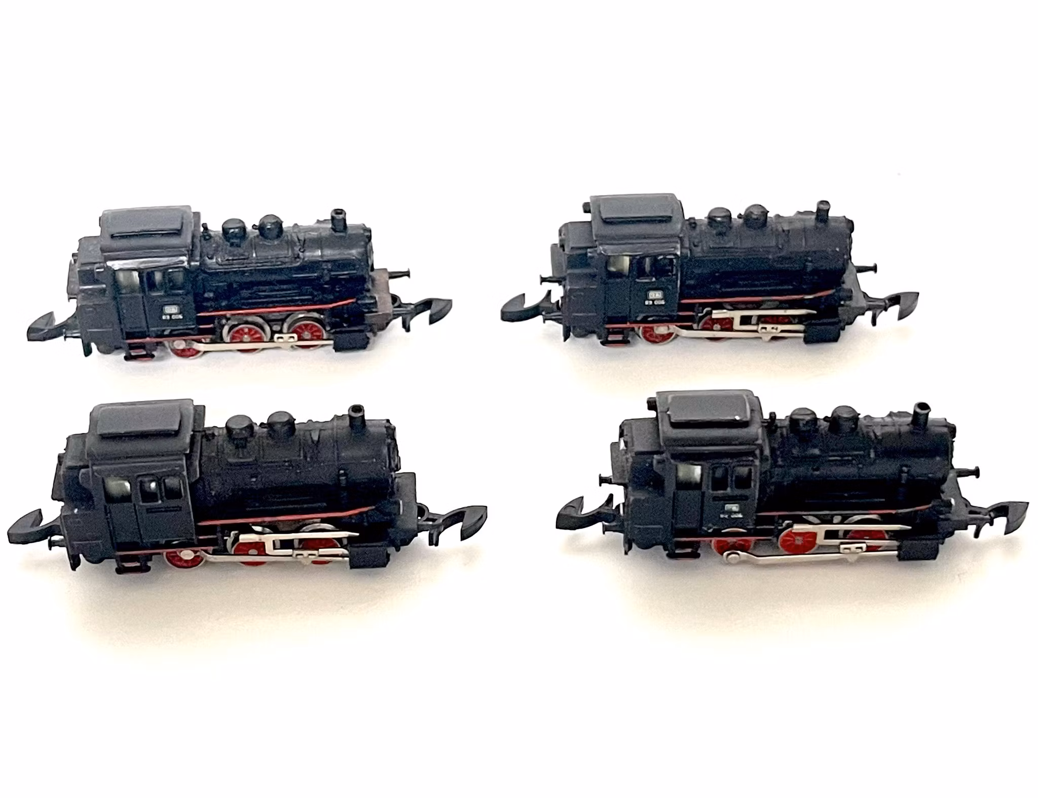 4 Stück, Märklin Z Mini-Club 89 006 Lokomotive
