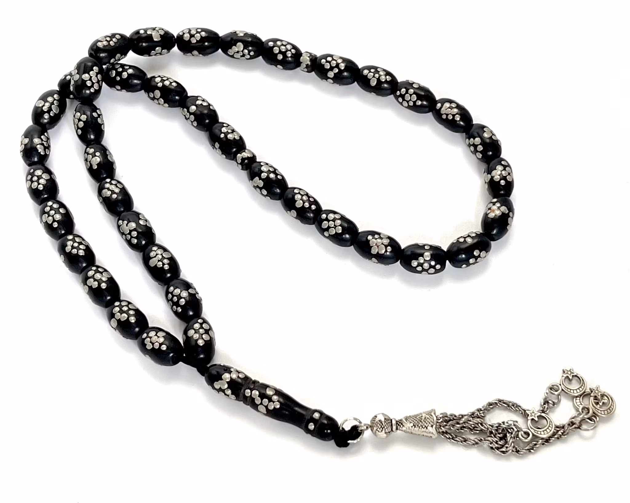 Gammal radband 33 pärlor