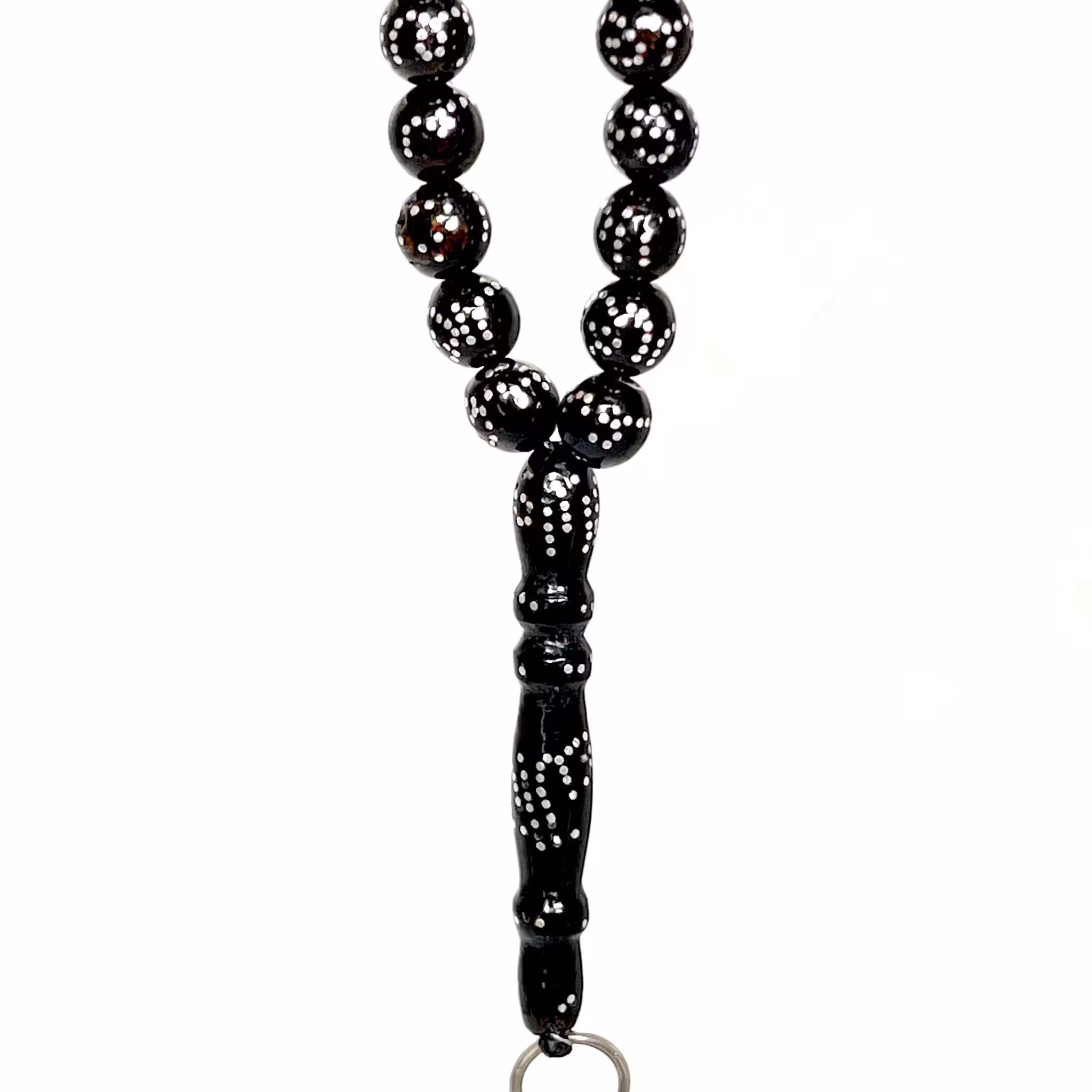 Gammel Yisser rosenkrans 99 perler