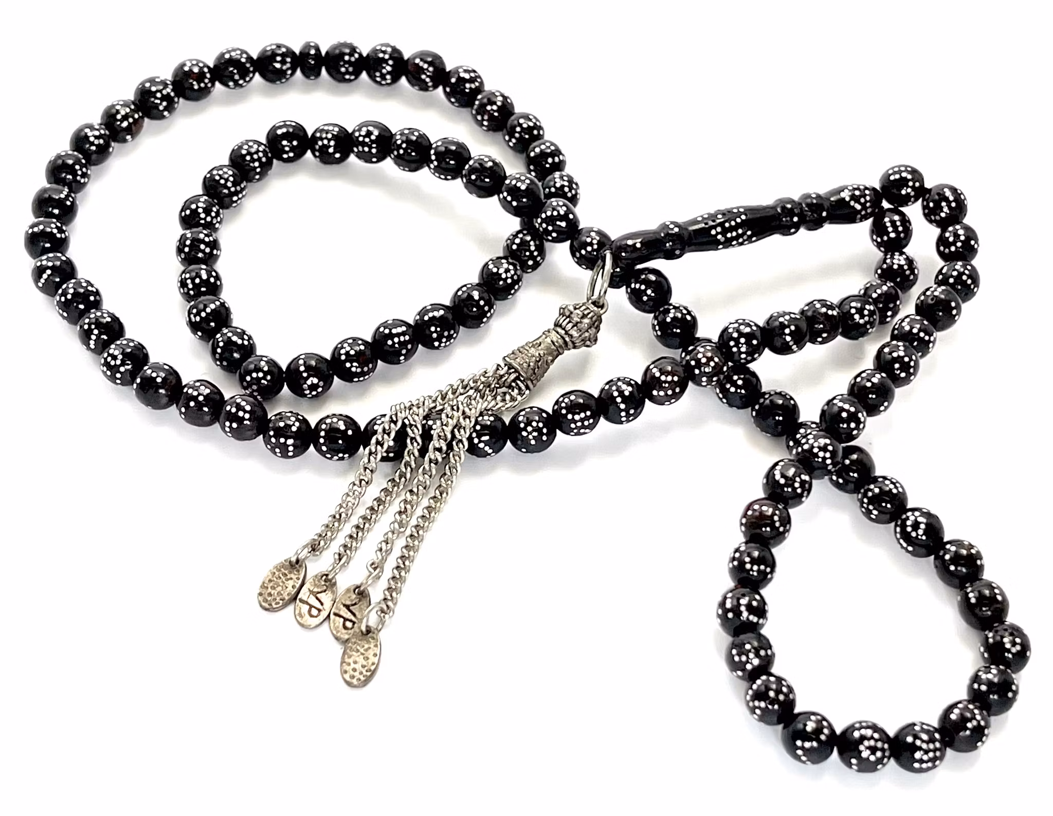 Gammel Yisser rosenkrans 99 perler