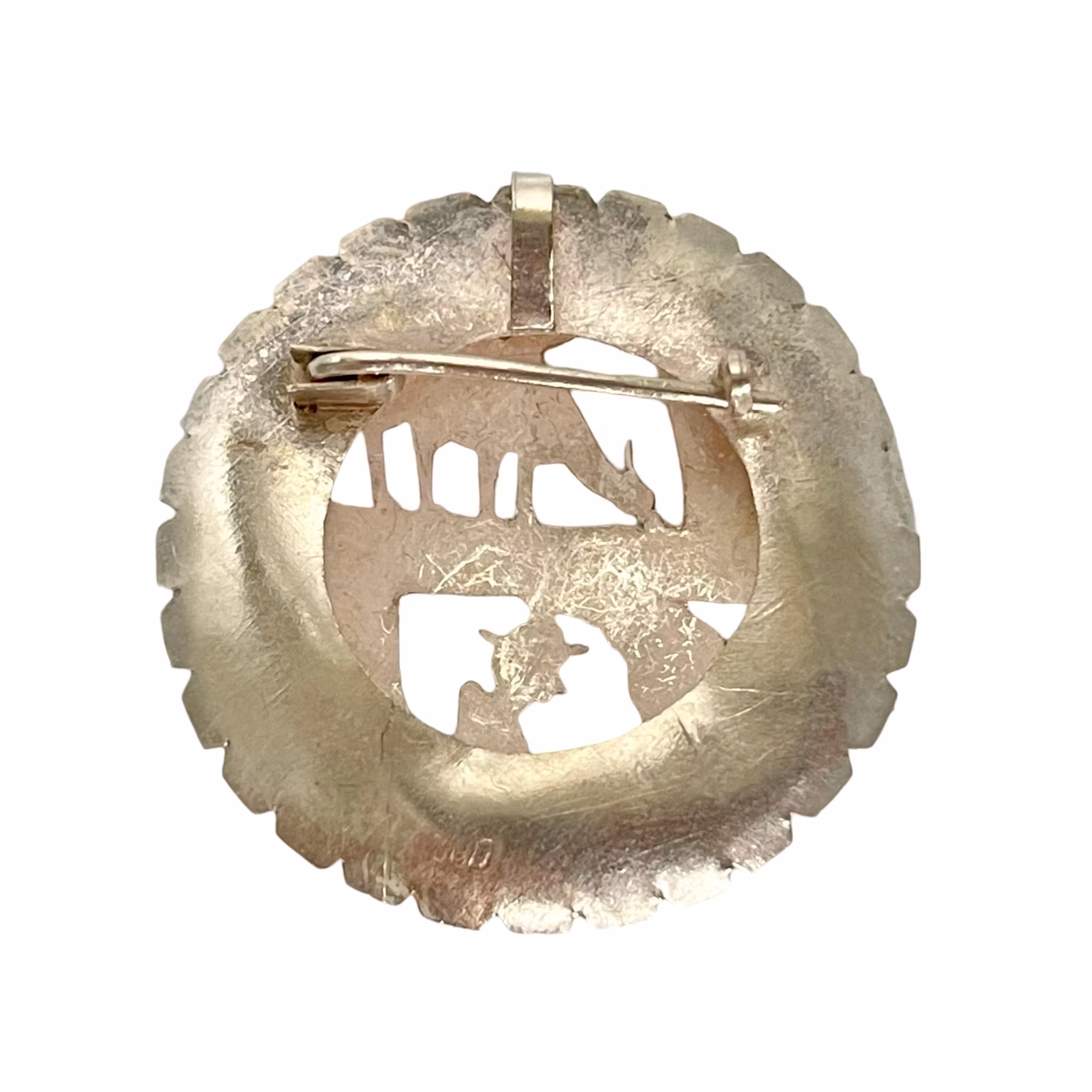 Brooch, Bolivia, silver 900 S