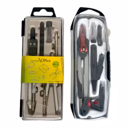 2 st, Passare med tillbehör i etuier