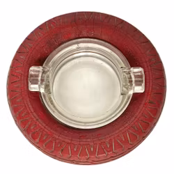 Rare Red Tire 1934, Firestone askebeger