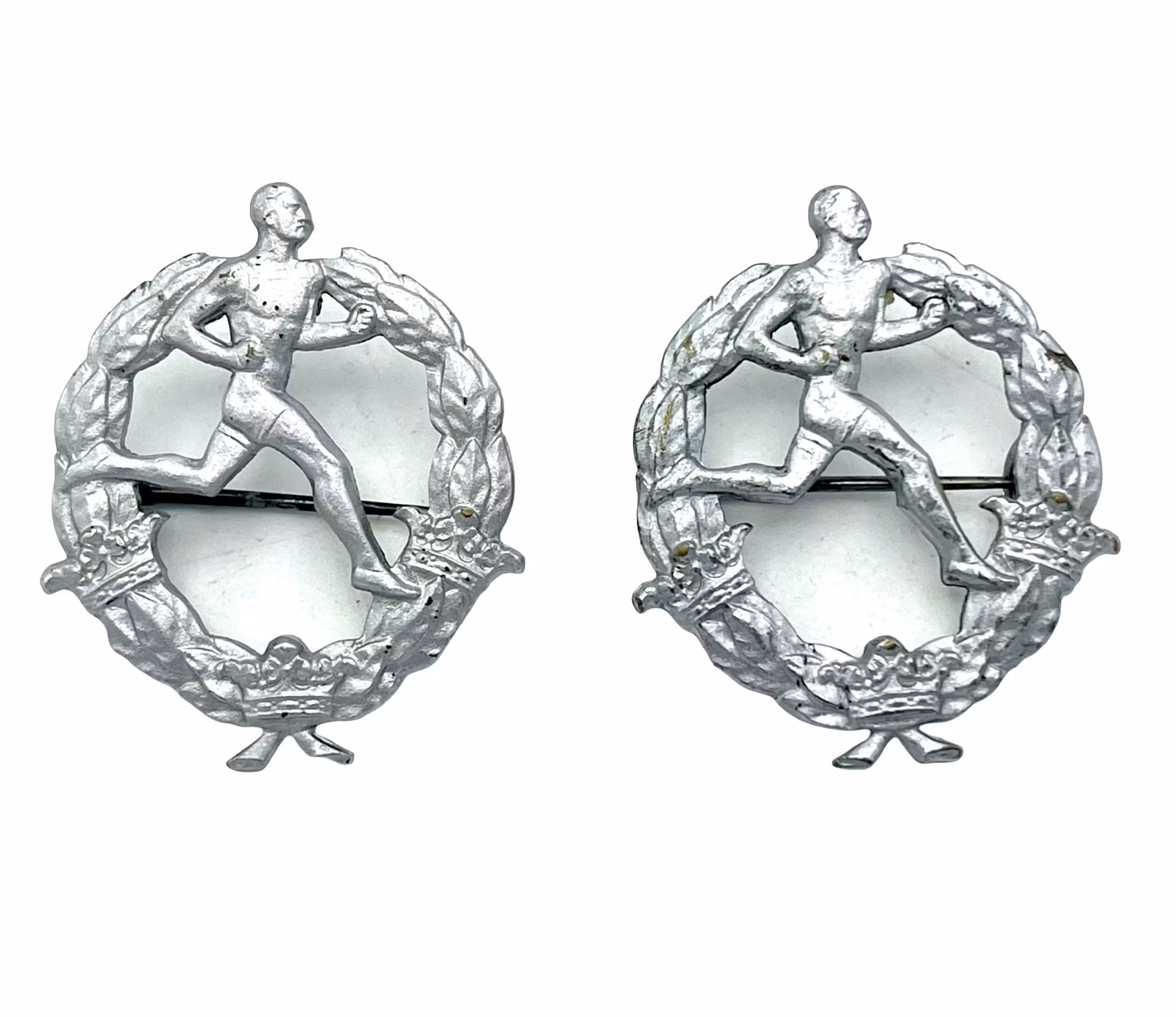 2 kpl, sotilaallinen juoksumerkki