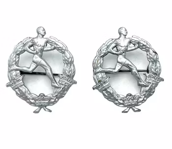 2 st, Militärt Löparmärke