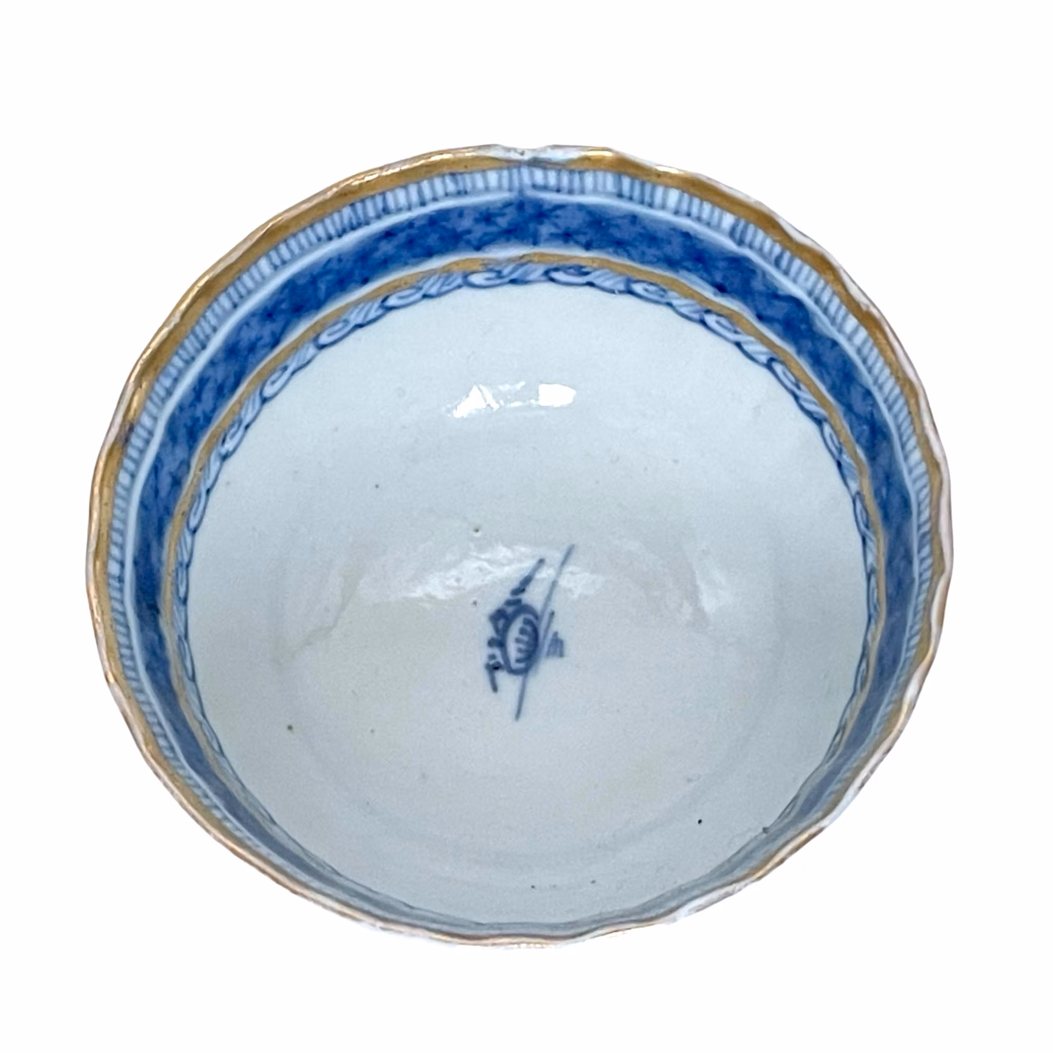 Kinesisk vinkop i porcelæn, Qianlong 1736-1795