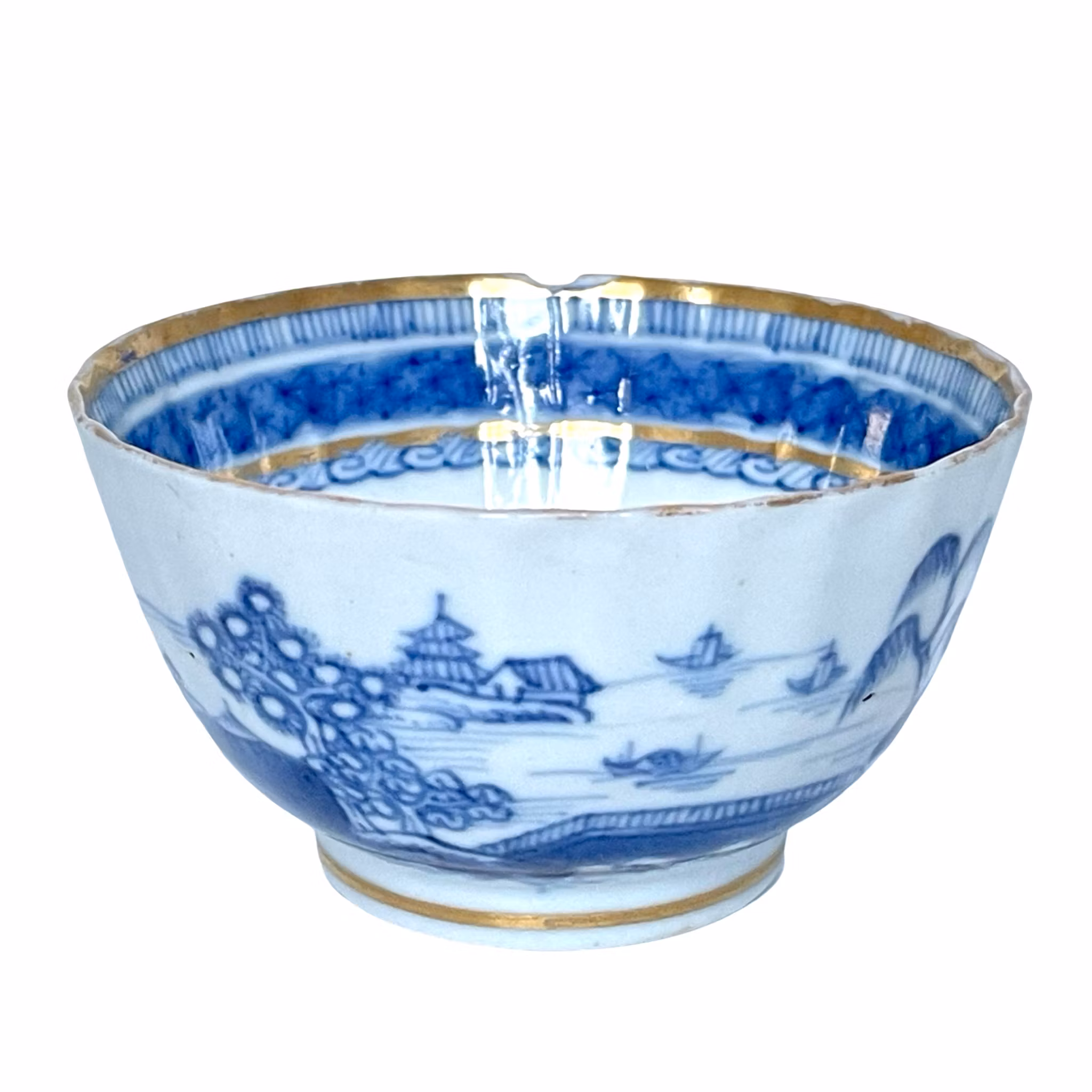 Kinesisk vinkop i porcelæn, Qianlong 1736-1795