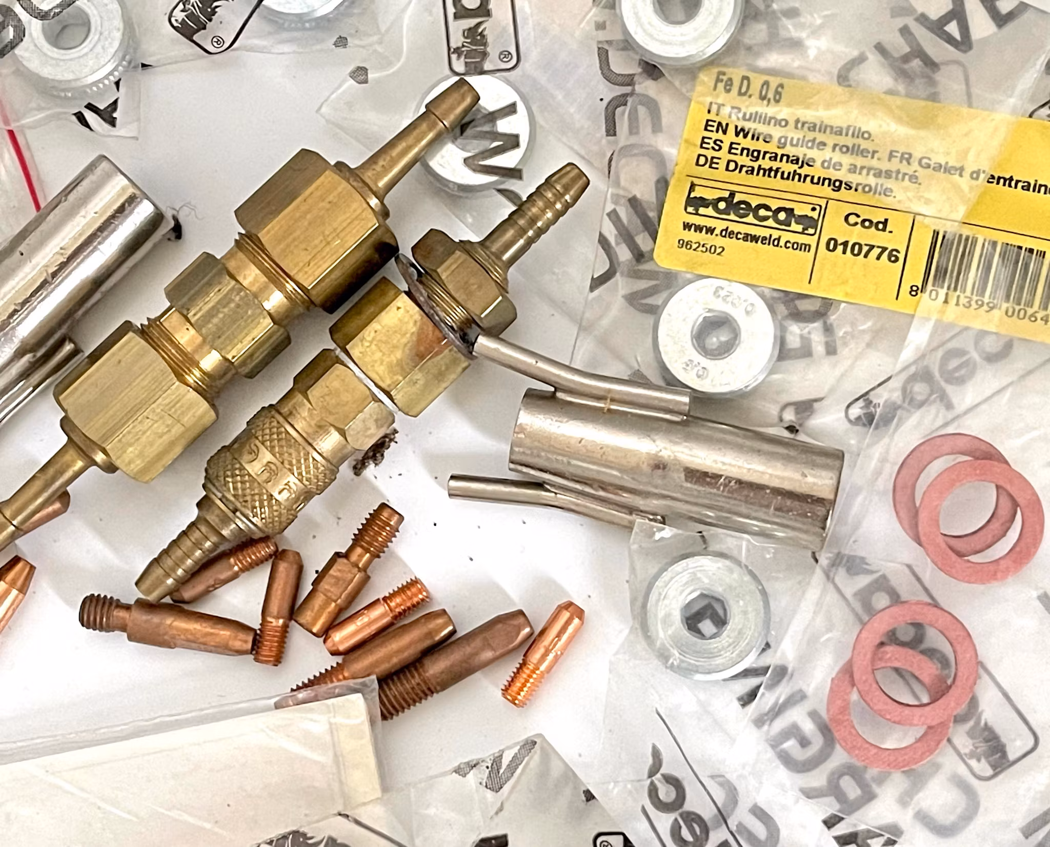 Welding accessory kits etc