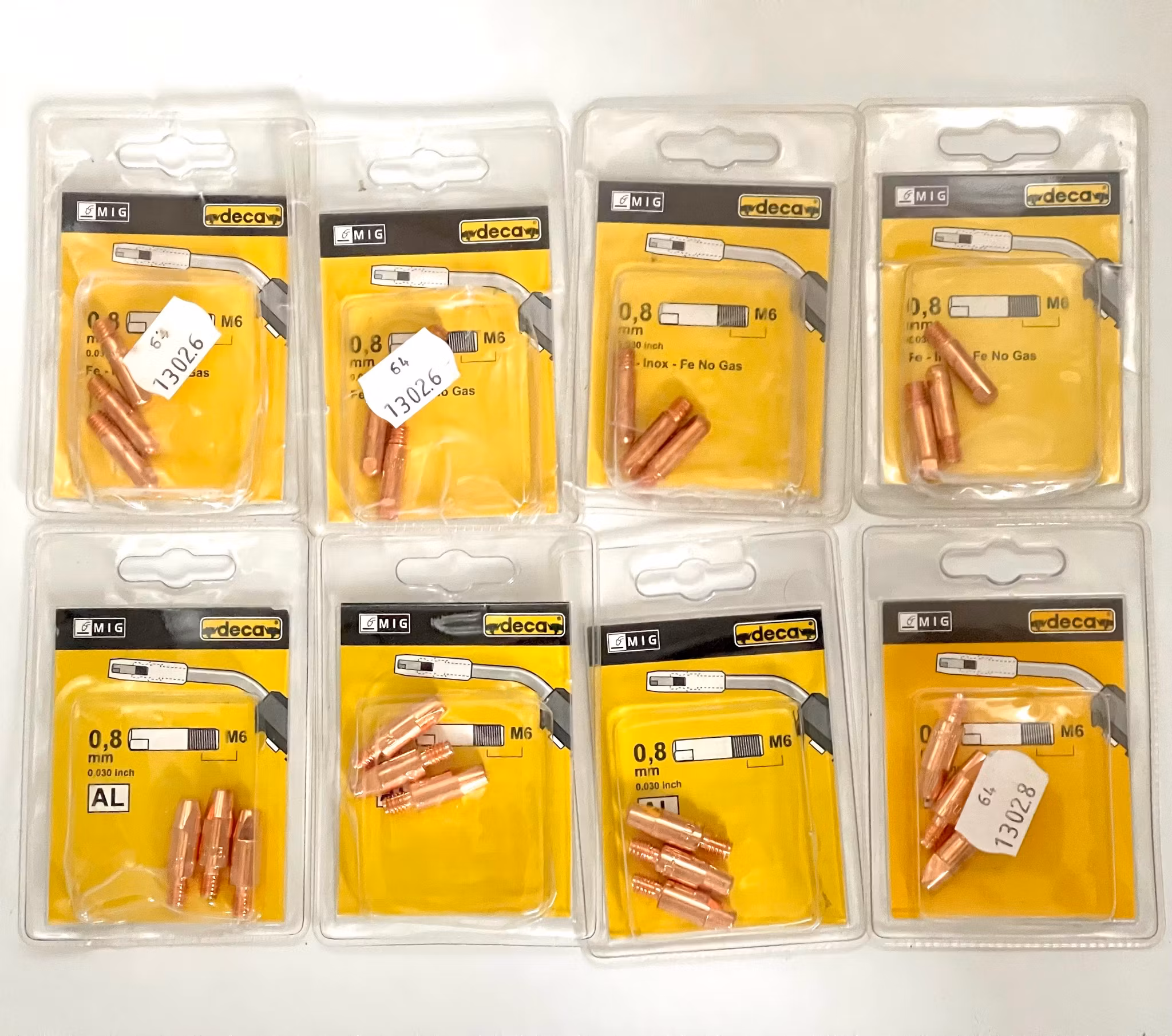 Svejsetilbehørssæt, dyse mm