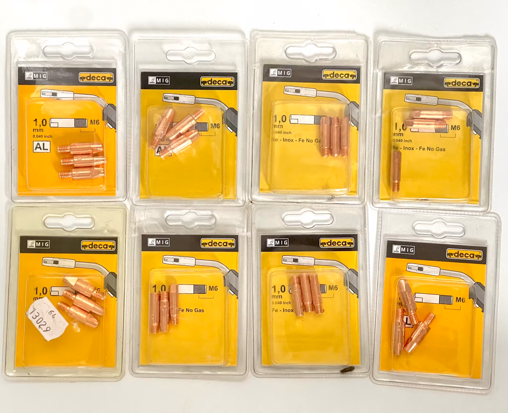 Svejsetilbehørssæt, dyse mm