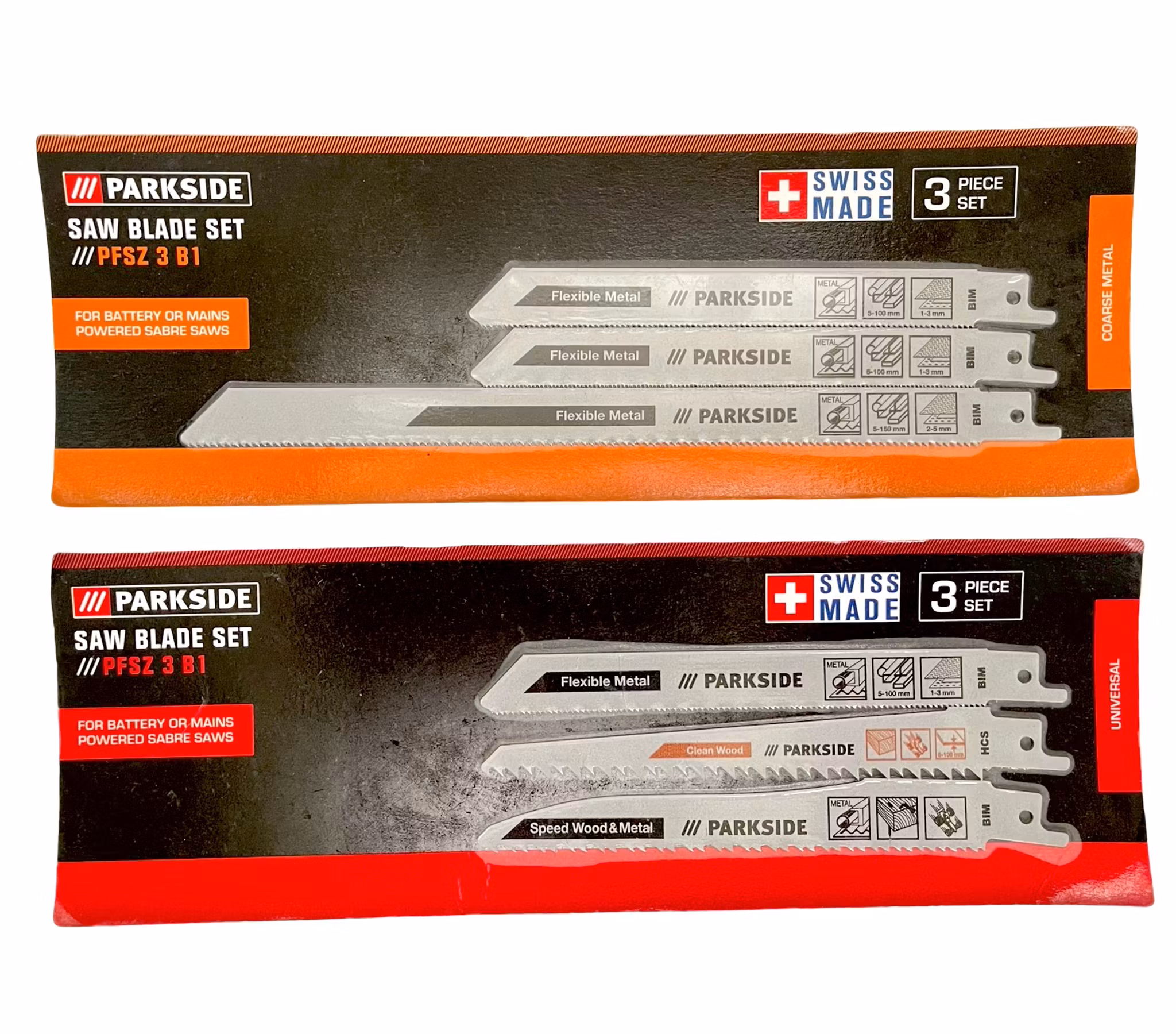 Jeu de lames de scie Parkside et Mitsutomo