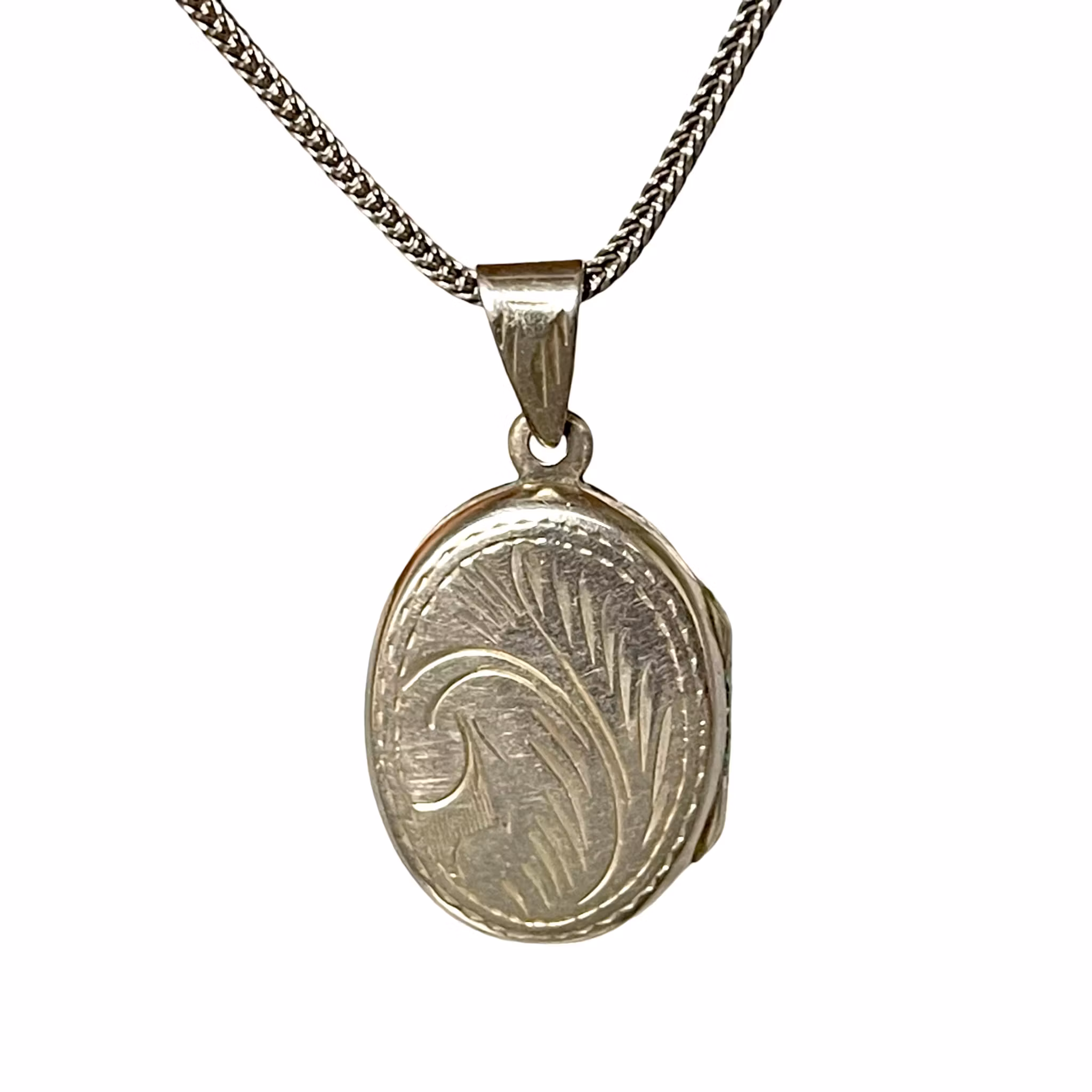 GHA 925 sterling silver halsband med medaljong