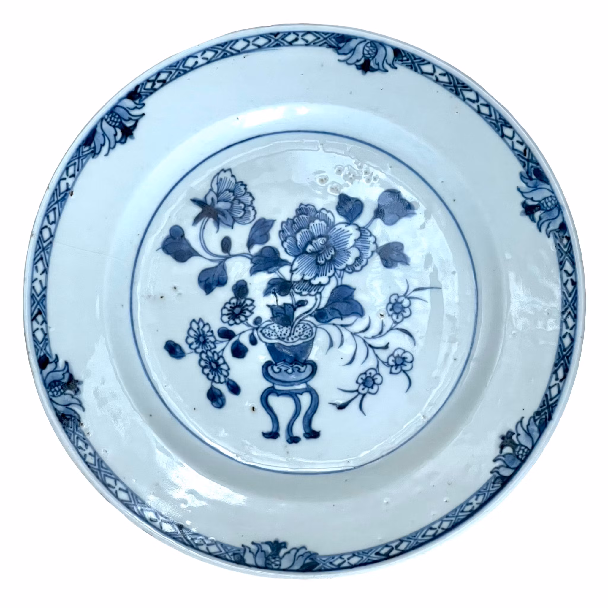 Qianlong (1735-1796) kinesiskt porslins fat