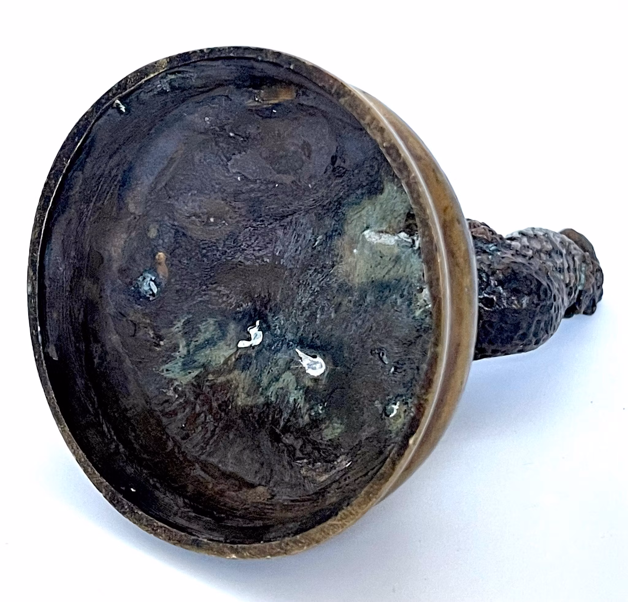 Pierre-Jules Mene (Frankrike, 1810-1879) Tupp brons skulptur