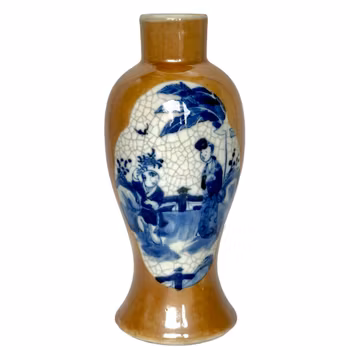 Kina, Qing dynastin (1644-1912) porslin vas