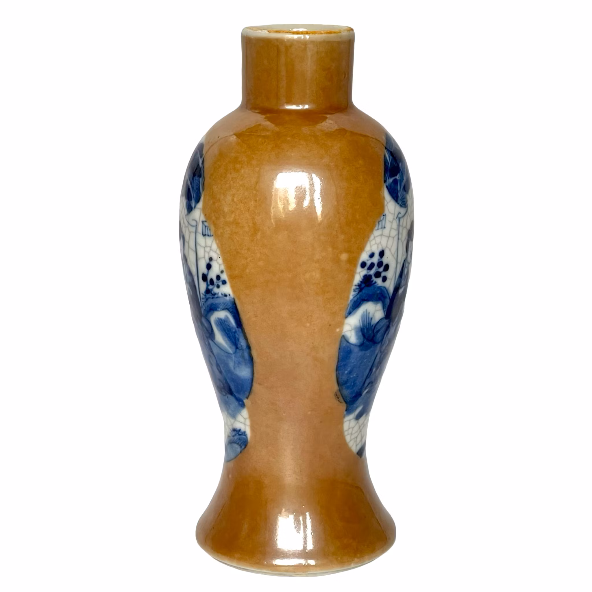 China, Qing dynasty (1644-1912) porcelain vase