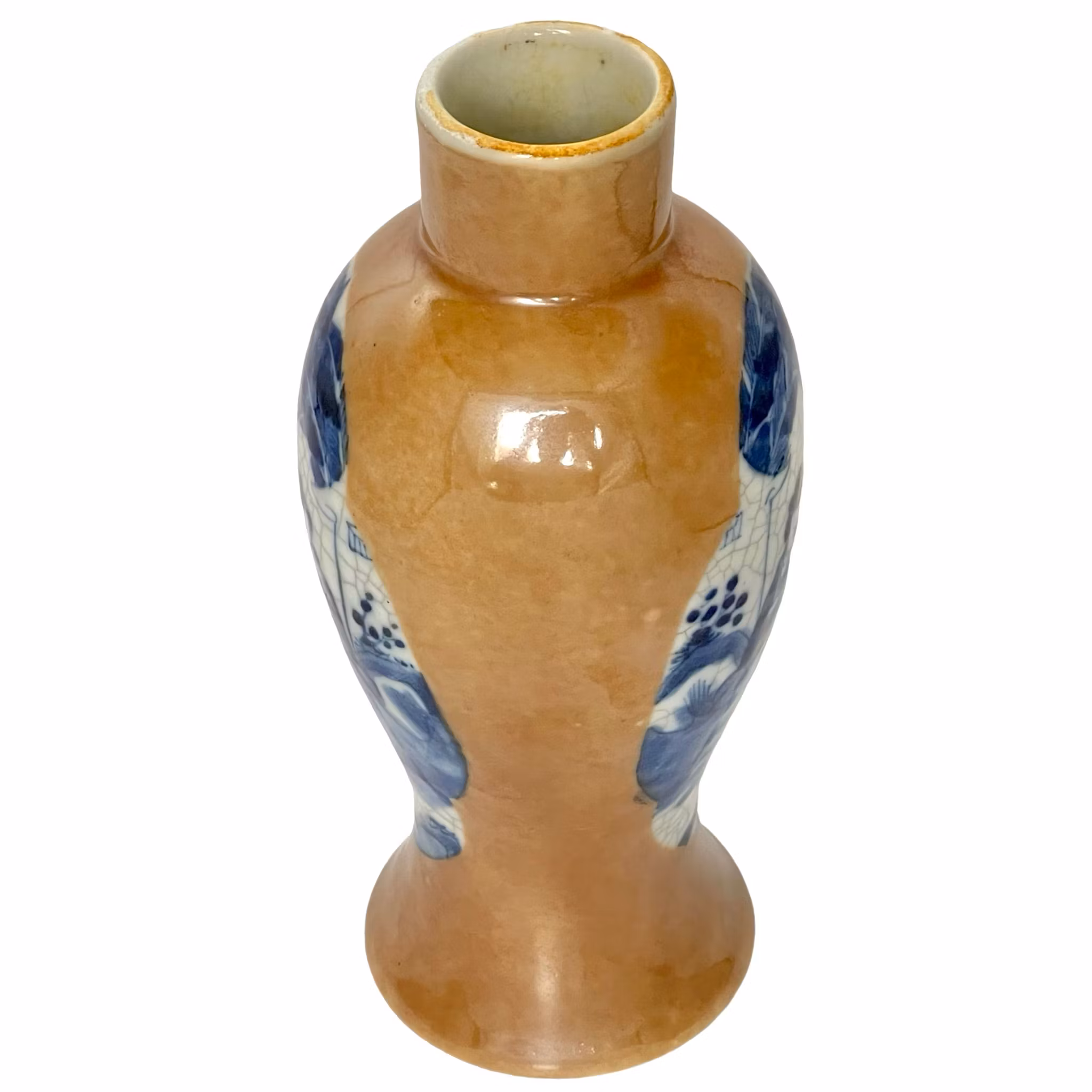 China, Qing dynasty (1644-1912) porcelain vase