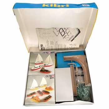 Kibri H0 8267, 8271, 8270 Byggsats diorama marina för modelljärnvägar