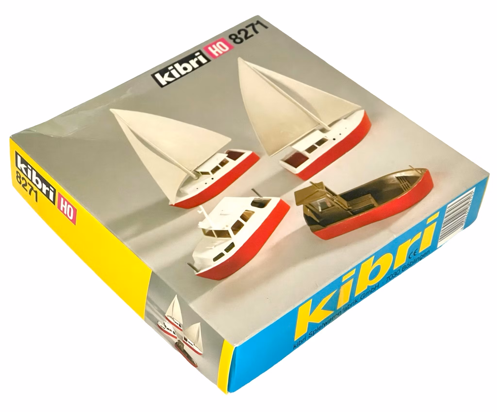 Kibri H0 8267, 8271, 8270 Byggesett diorama marine for modelljernbaner