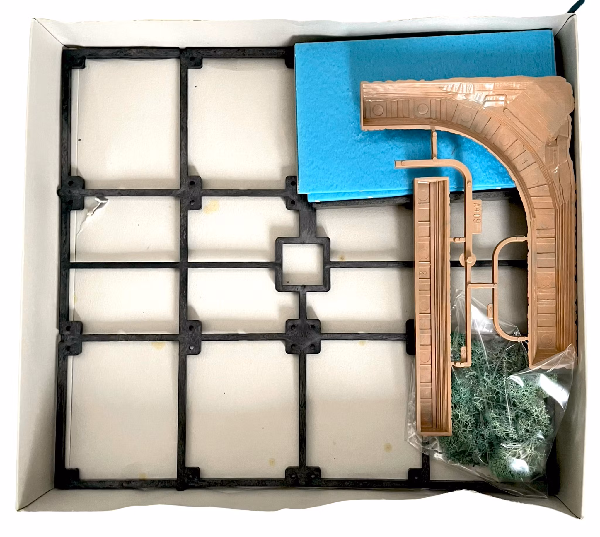 Kibri H0 8267, 8271, 8270 Byggesett diorama marine for modelljernbaner