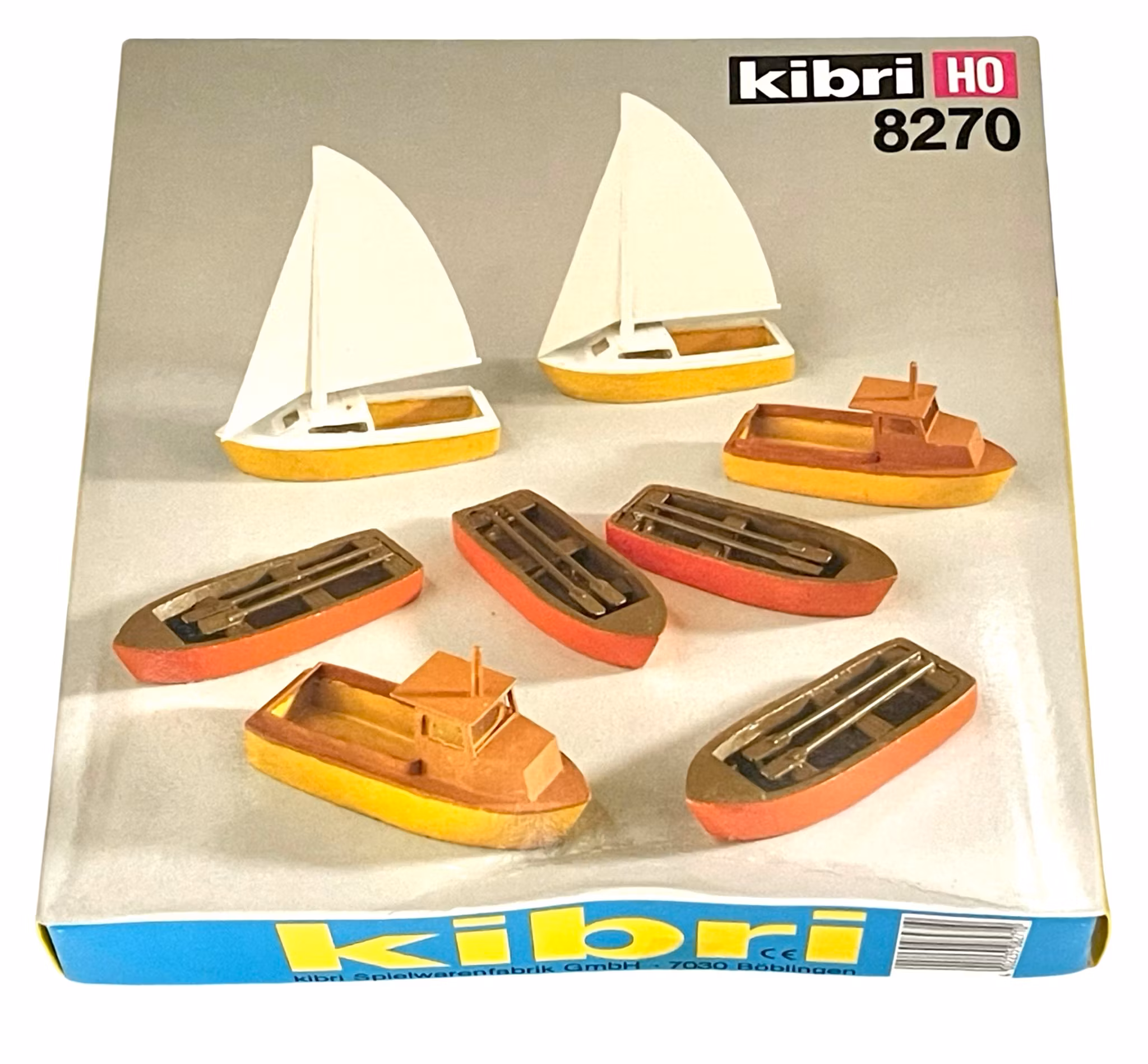 Kibri H0 8267, 8271, 8270 Byggesett diorama marine for modelljernbaner