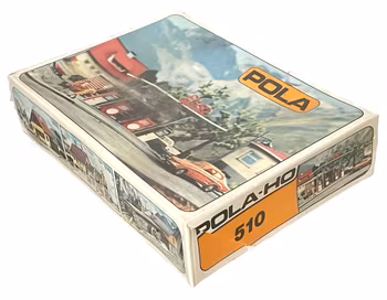 7 st, POLA HO 510, 516, 517, 535, 538, 569, 817 Byggsats för modelljärnvägar