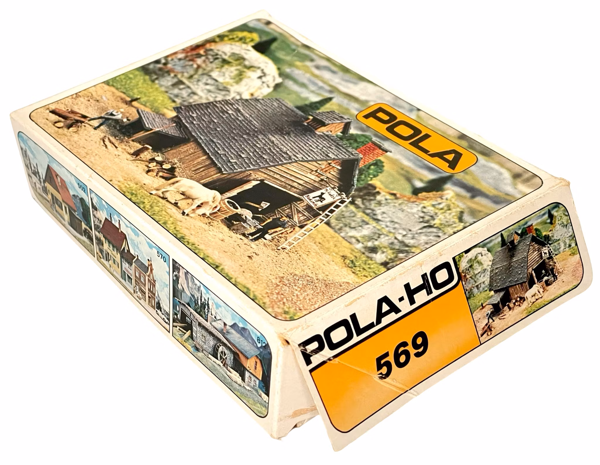 7 pezzi, POLA HO 510, 516, 517, 535, 538, 569, 817 Kit di costruzione per modellismo ferroviario