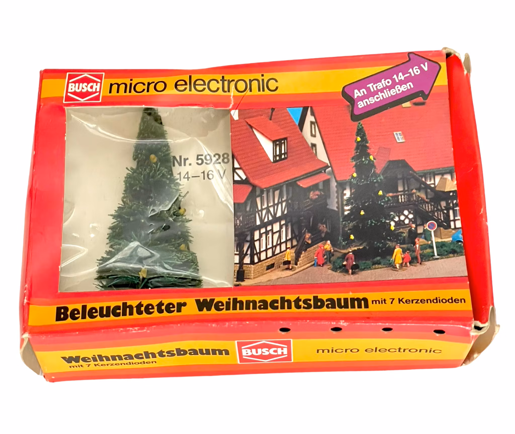 Busch H0 5928 Albero di Natale ecc. Kit di costruzione per modellismo ferroviario