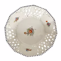 Nymphenburg porseleinen kom, gestempeld