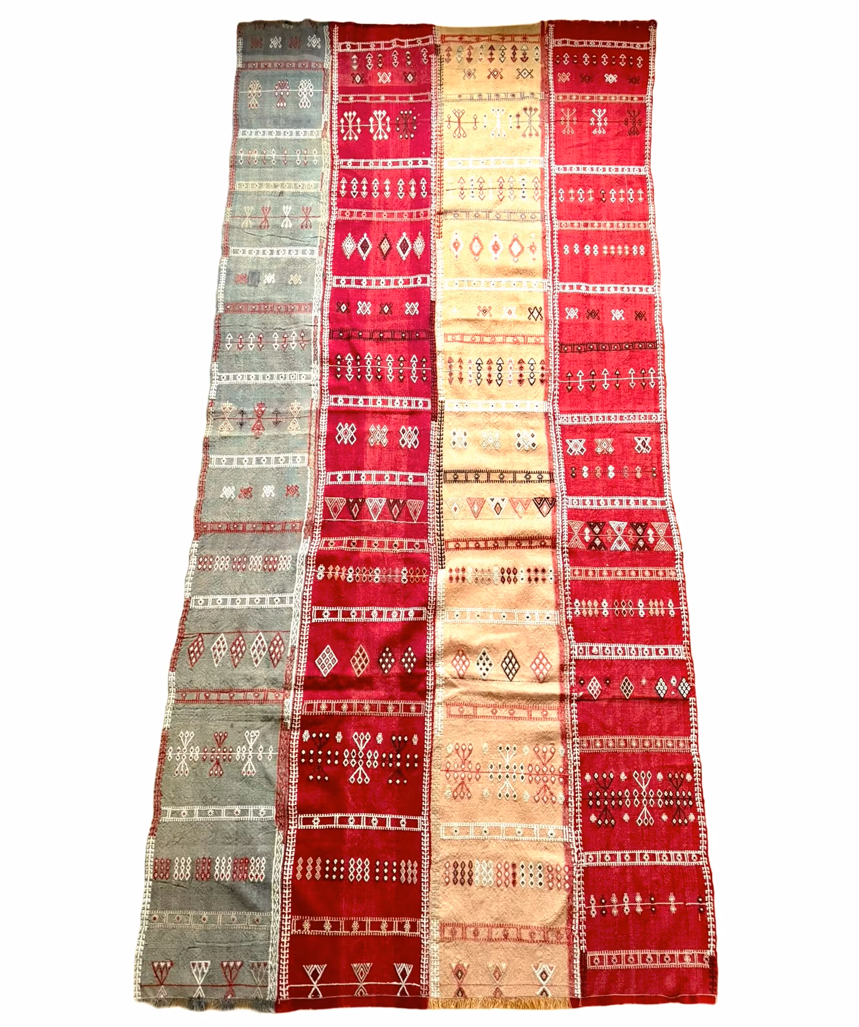 Antieke Oosterse kilim, Wol en kruidenverf