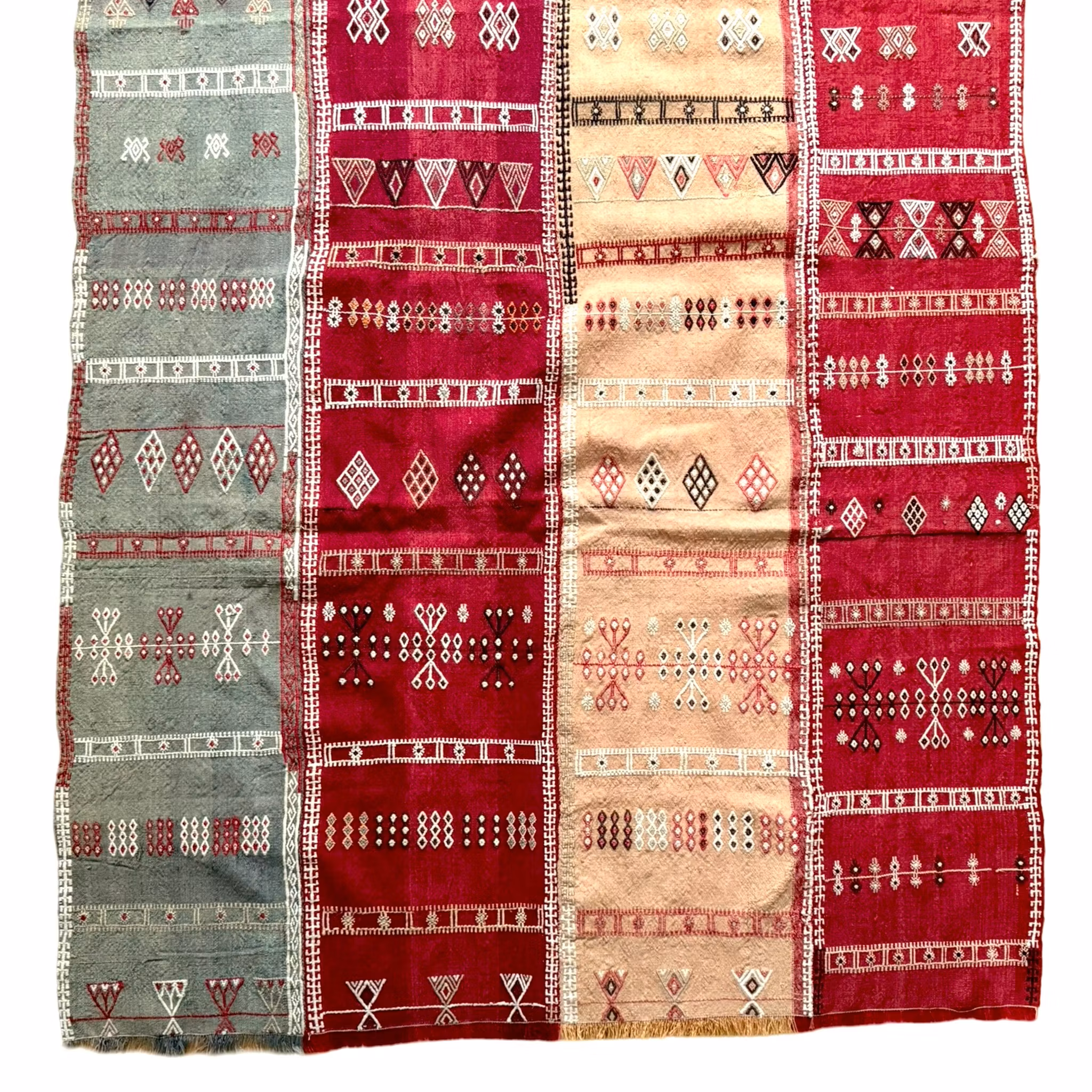Antieke Oosterse kilim, Wol en kruidenverf